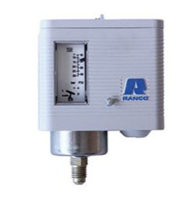 Ranco Pressure Controls, Ranco 016H6703 Single Pressure Switch LP Auto  Flare -0.3 to +7bar